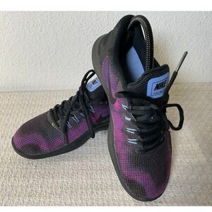 Nike Flex RN 2018 Womens Running Shoes Black Purple AA7408-003 Size 7.5